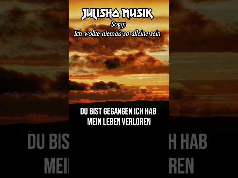 Ich wollte niemals so alleine sein #JulishoMusik #Julisho #newcomerrap #JulishoZitate #fürdich
