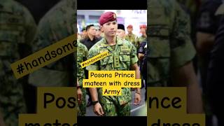 Download lagu Pesona prince mateen dengan pakaian tentaranya🥰 mp3
