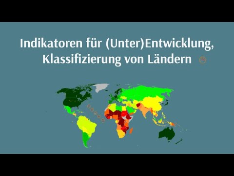 Klassifizierung von Ländern