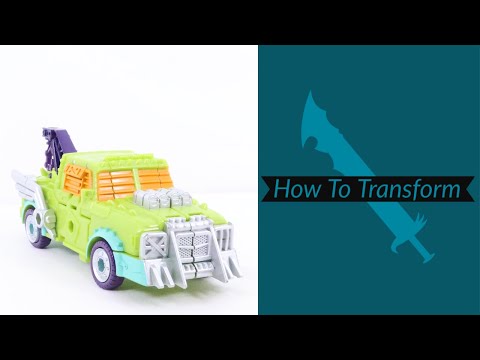 How To Transform: Transformers Legacy Evolution Buzzworthy Bumblebee Tow-Line