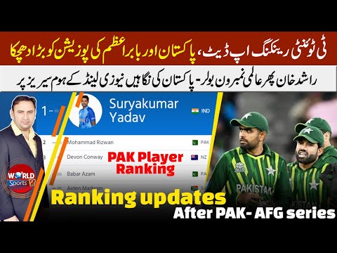 Big blow to Babar Azam & Pakistan T20 ranking | Rashid Khan again No.1 | ICC T20 ranking 2023