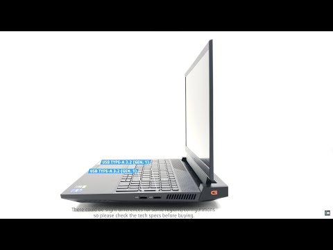 🔄 Dell G15 5520 - Ports info and 360º look