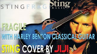Video thumbnail for Sting - Fragile | Cover  by Jiji with Harley Benton HBO-850 Classic Blue Guitar by InnuMaccaband