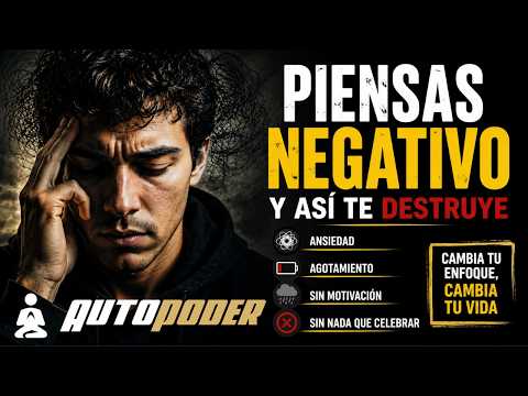 Pensar negativo no te protege. Te desgasta