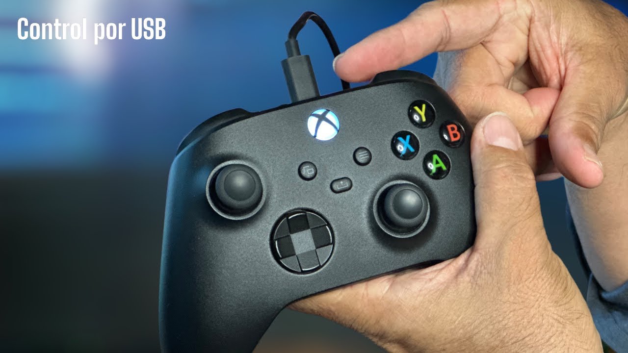 Cómo conectar control al Xbox Series X directo con cable USB ?