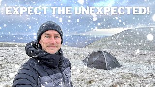 Winter Wild Camping FAIL on the Coledale Horseshoe, Lake District!