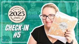 the 52 book club 2025 challenge . check in 5