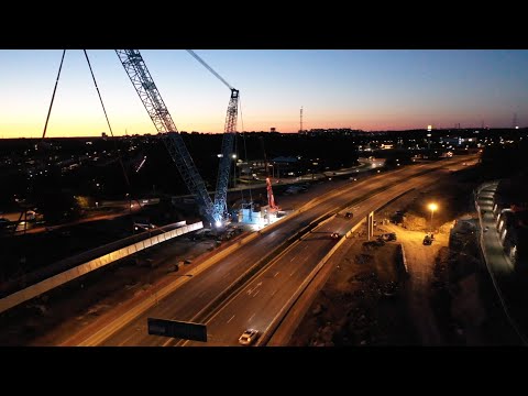 Stockholm Bridge Lifting