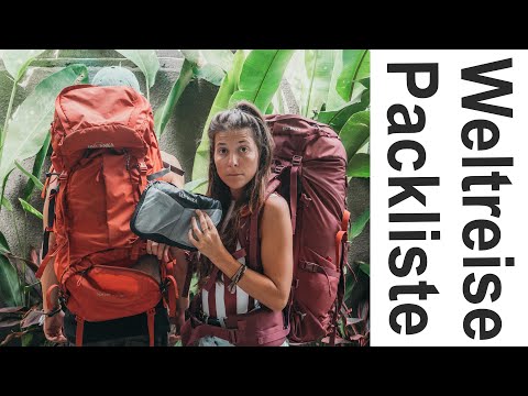 Packing list for a world trip - What you really need! l Our tips after 1.5 years of traveling