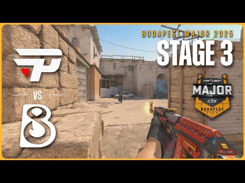 LOSER IS OUT! B8 vs paiN - HIGHLIGHTS - StarLadder Budapest Major 2025 - STAGE 3 | CS2