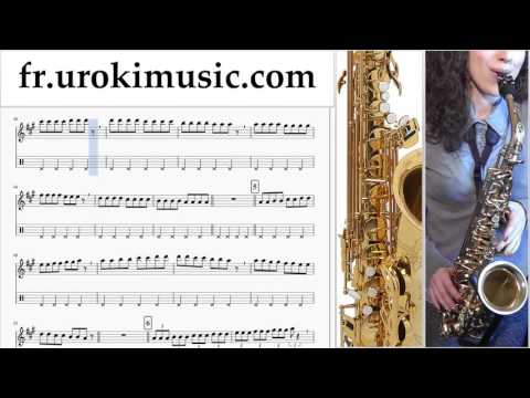 Cours de Saxophone Ténor Passenger Let Her Go Partie#1 Partitions Mélodie Сhansons Tuto Comment