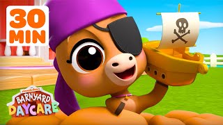 30 MINUTES of Imagination Fun! ✨ w/ Baby Farm Animals! | Barnyard Daycare