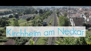 preview picture of video 'NIAG & BBL -  Bahnverkehr in Kirchheim am Neckar am 6.08.2013'