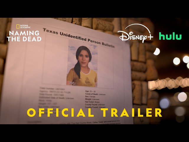 Naming the Dead | Official Trailer | National Geographic