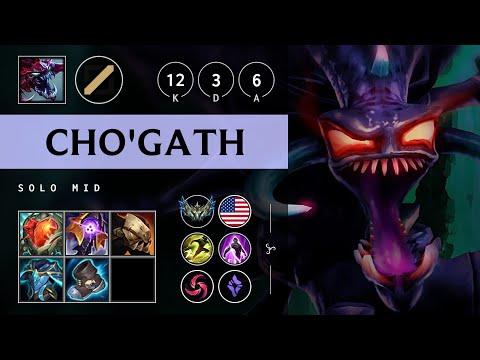 Cho'Gath Mid vs Yasuo - NA Challenger Patch 25.11