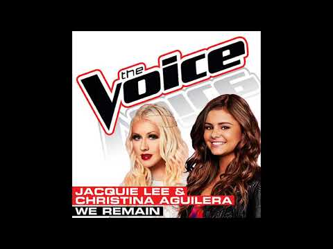 Jacquie Lee & Christina Aguilera | We Remain | Studio Version | The Voice 5
