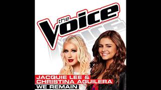 Jacquie Lee &amp; Christina Aguilera | We Remain | Studio Version | The Voice 5