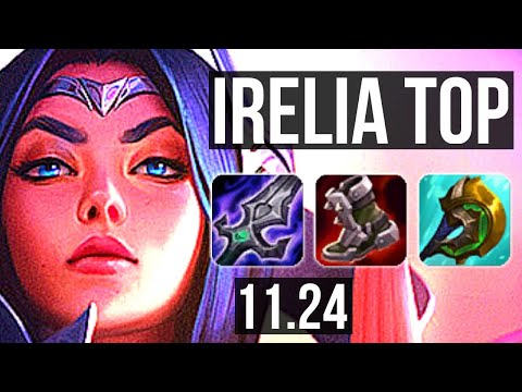 IRELIA vs SETT (TOP) | 2.1M mastery, 9/2/7, 400+ games | EUW Master | 11.24