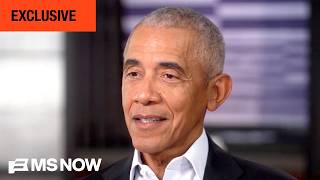 EXCLUSIVE: Barack Obama in his own words | MS NOW FULL INTERVIEW