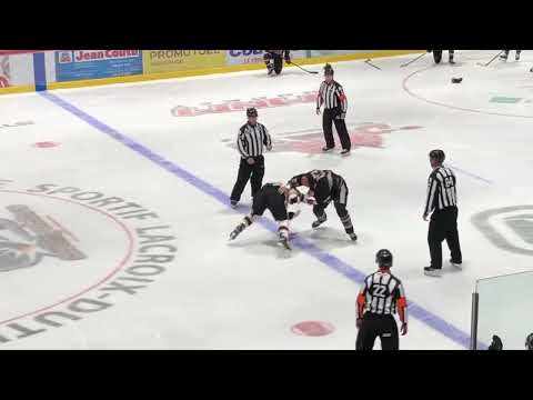 Fight/Bagarre ANGLE 2 Dave Hamel vs Martin Trempe ROUND 2 7 octobre 2022