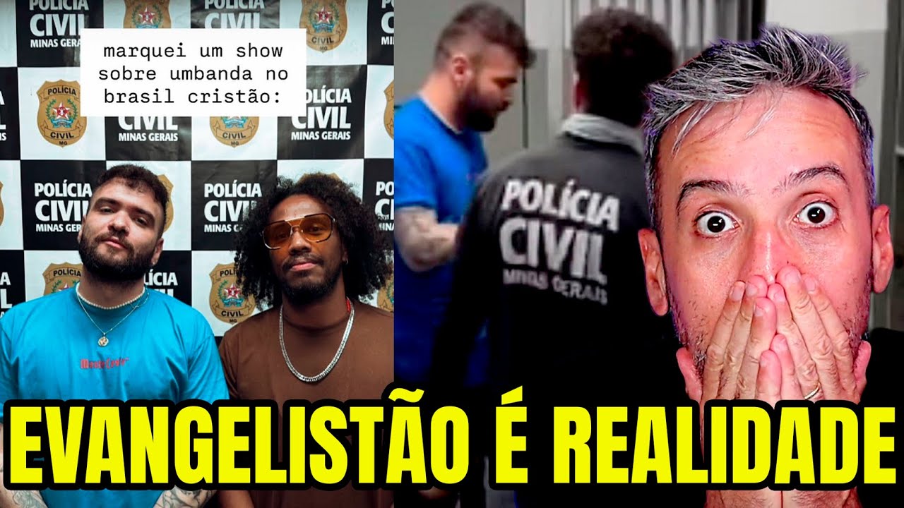 TIAGO SANTINELLI PRESO e X*CA SERECA ESPECIAL HOMENS INÚTEIS