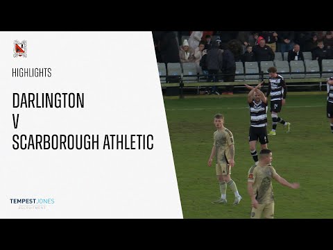 Match Highlights: Darlington v Scarborough Athletic - National League North