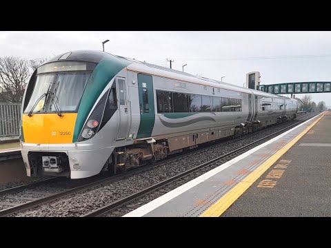 Irish Rail 22000 Class Intercity Train 22250 - Monasterevin Station, Kildare