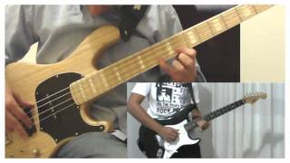 Biding My Time - Virtual Pink Floyd - Bass and Guitar Cover