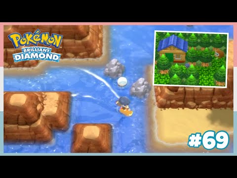 Clearing Route 219, 220, 222 Below Sandgem Town To Ramanas Park In Pokemon Brilliant Diamond #69