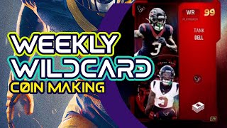 WEEKLY WILDCARDS NEW SEASON  . PACKS AND COIN METHODS. MADDEN 24.