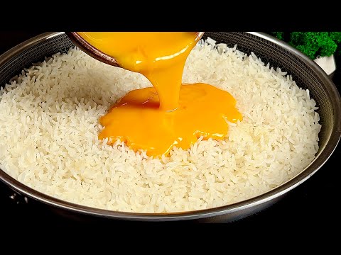 Rice with eggs – better than pizza! Grandma's old recipe is truly ingenious!