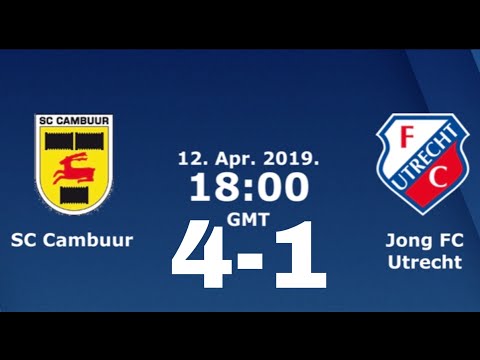 Sambissa et Maulun - SC Cambuur vs Jong FC Utrecht (avril 2019)