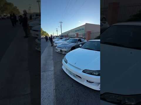 JDM Cars Take Over Downtown Phoenix - Kyusha Club x Last Era Car Meet #shorts