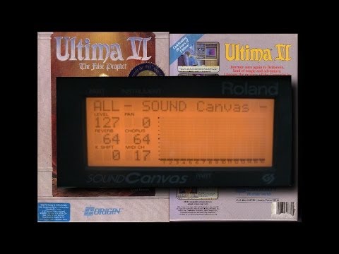 Ultima VI: The False Prophet Complete Soundtrack on a Roland SC-55 (w/MT-32 mode)