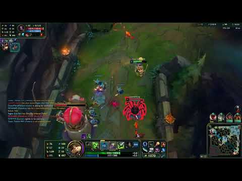 Teemo VS Urgot S14 KDA (15-1-5) - Try Hard