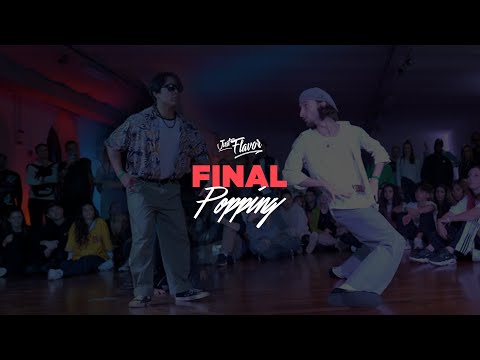 Just Flavor • Freestyle Edition • TATANGY VS NIO BOOGIE • Final 1vs1 Popping