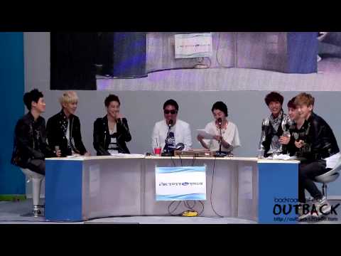 130515 평화방송 창립25주년 특별 생방송 - EXO-K 리더형이 웃긴 막내
