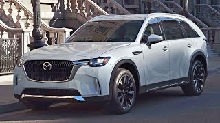 All-New 2024 Mazda CX-90 - 340HP Inline 6 - FIRST LOOK, Exterior, Interior & Trunk