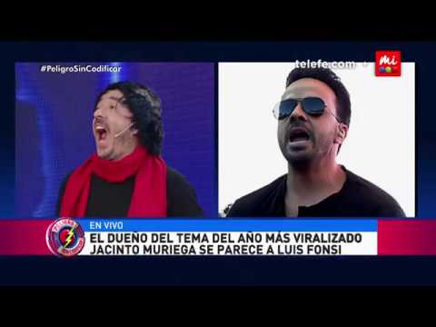 Jacinto Muriega, el increíble parecido con Luis Fonsi - Peligro Sin Codificar 2017