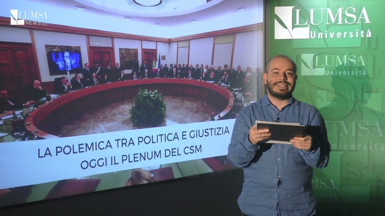 La polemica tra politica e giustizia. Oggi il plenum del Csm (Il Fatto del Giorno) La polemica tra politica e giustizia. Oggi il plenum del Csm (Il Fatto del Giorno)