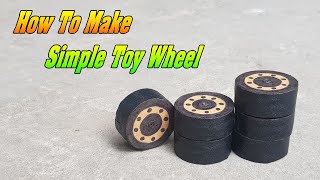 How To Make The Simplest Carton Paper Wheel DIY