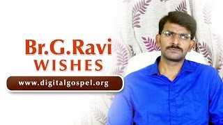 Bro. G.Ravi Wishes For Digital Gospel Website || www.digitalgospel.org