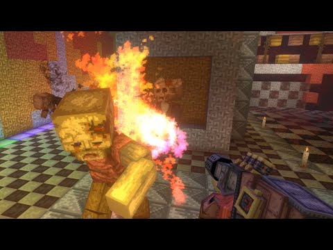 Bones and Blocks: COD Zombies meets Minecraft