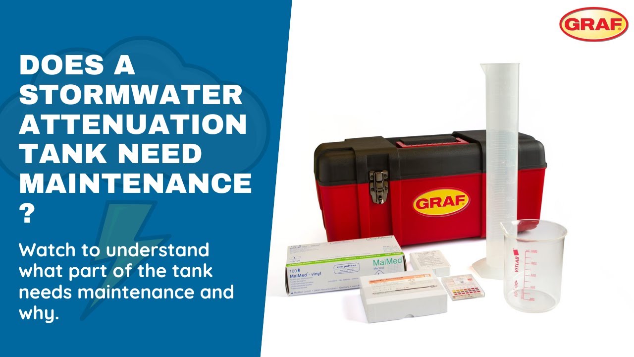 Does a stormwater attenuation tank need maintenance?
