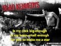 DEAD KENNEDYS - PULL MY STRINGS (LYRICS)