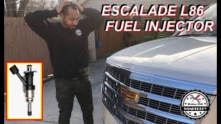 Cadillac Escalade L86 Fuel Injector Replacement on Direct Injected 6.2L DOD V8!