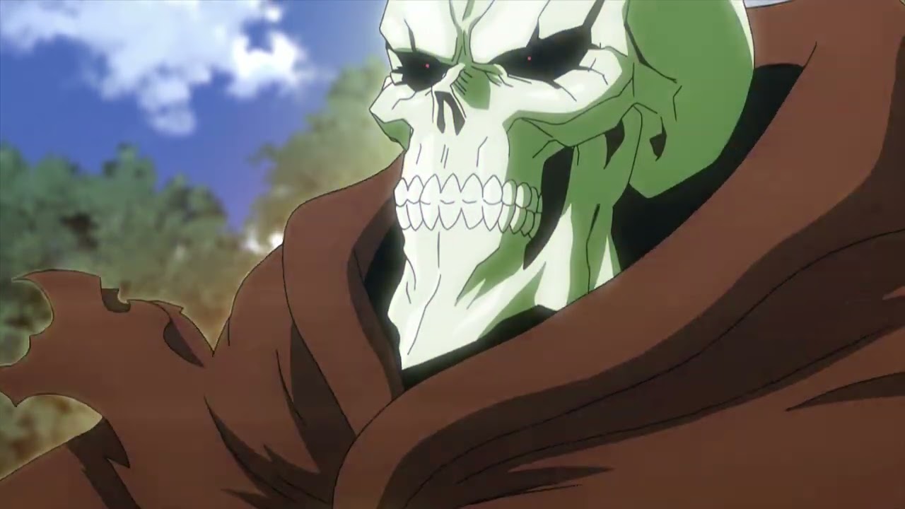 Overlord - Ainz Ooal Gown se bufando em português dublado