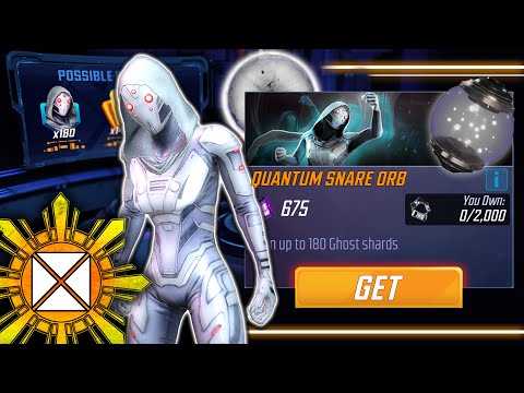 Ghost!!! (Quantum Snare) Orb Opening [Pym Tech] - Marvel Strike Force MSF
