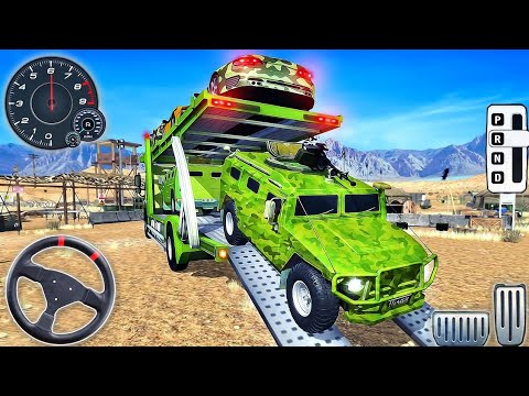 US Army Truck Sim Vehicles - Car Transfer Game 3D -Android Game play