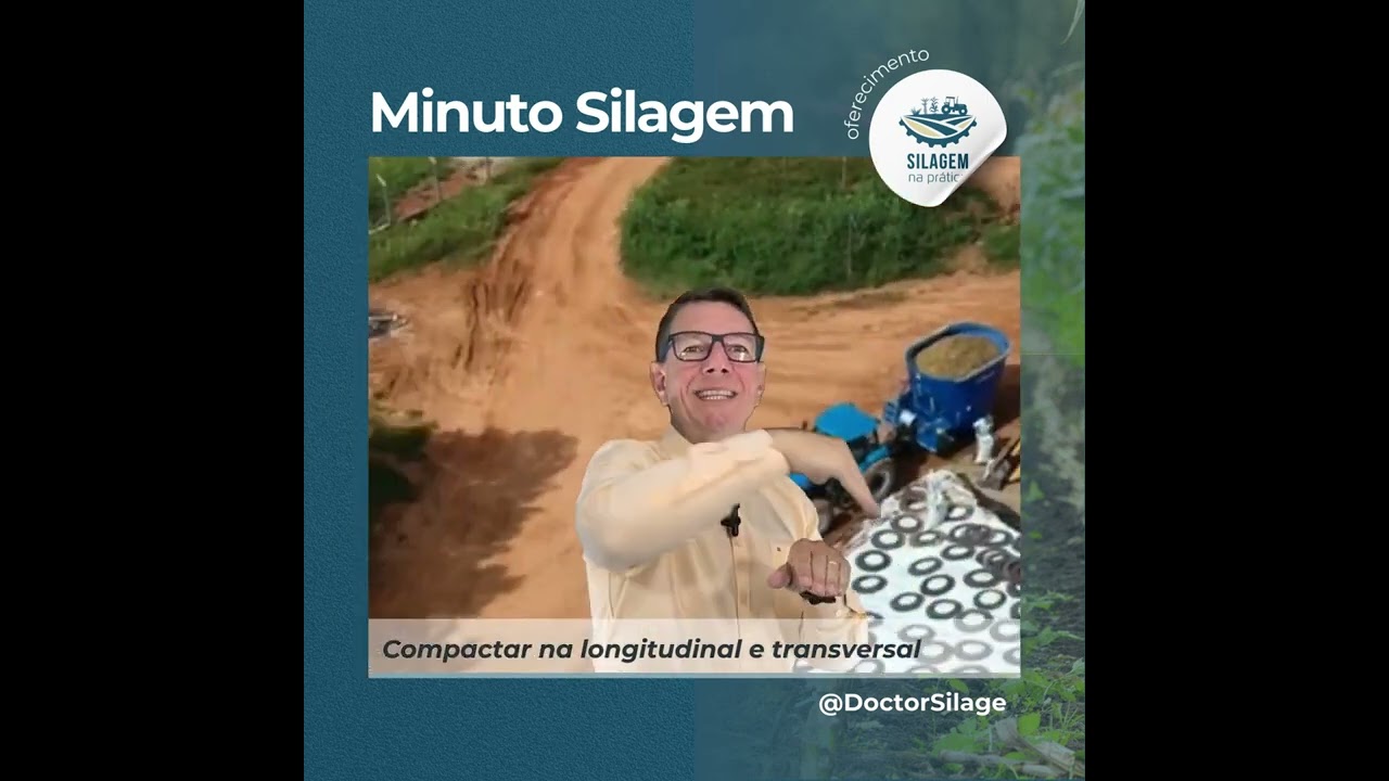 Como você realiza a compactação do seu silo? Confira mais essa dica no minuto Silagem na Prática!